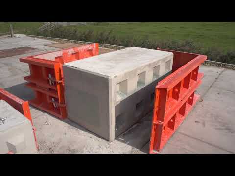 BETONBLOCK® - Casting and Mould Removal