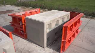 BETONBLOCK® - Casting and Mould Removal