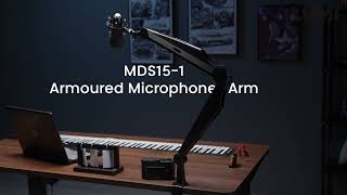 Armoured Microphone Arm - MDS15-1 - LUMI