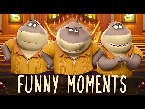 Mr Shark's Funniest Moments (The Bad Guys Breaking In)