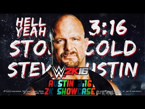 WWE 2K16 2K Showcase Mode Part 7 (Austin 3:16)