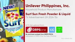 Surf Sun Fresh Powder and Liquid TV Ad 2H 2024 15s (Philippines) [CC/ST]