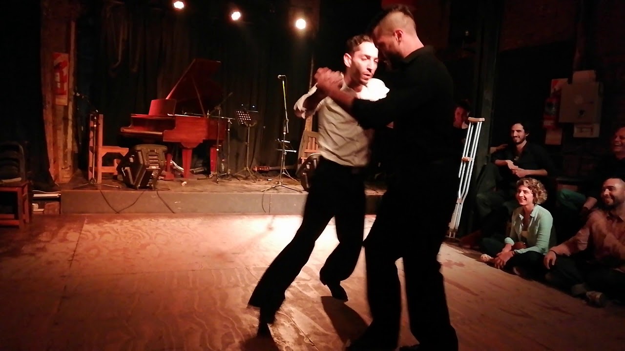 José Peluaga y El Chino Necchi en Milonga Paquita 3/3