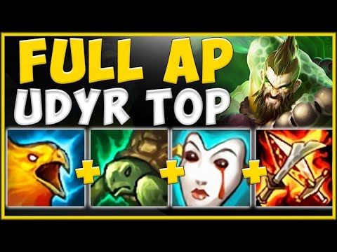 WTF! WHY IS RIOT LETTING AP UDYR DO THIS MUCH DAMAGE?? UDYR SEASON 10 TOP GAMEPLAY League of Legends
