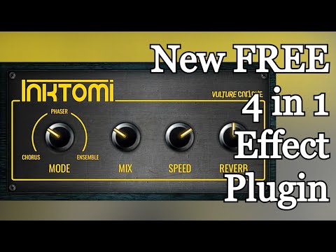 Cool New 4 in 1 FREE Effect Vst Plugin by Vulture Culture - Inktomi - Quick Review & Demo