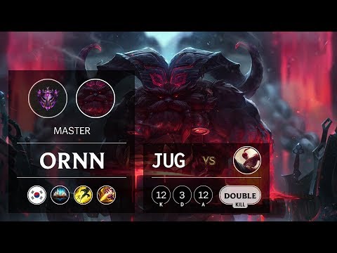 Ornn Jungle vs Lee Sin - KR Master Patch 9.19
