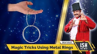Magic Tricks Using Metal Rings