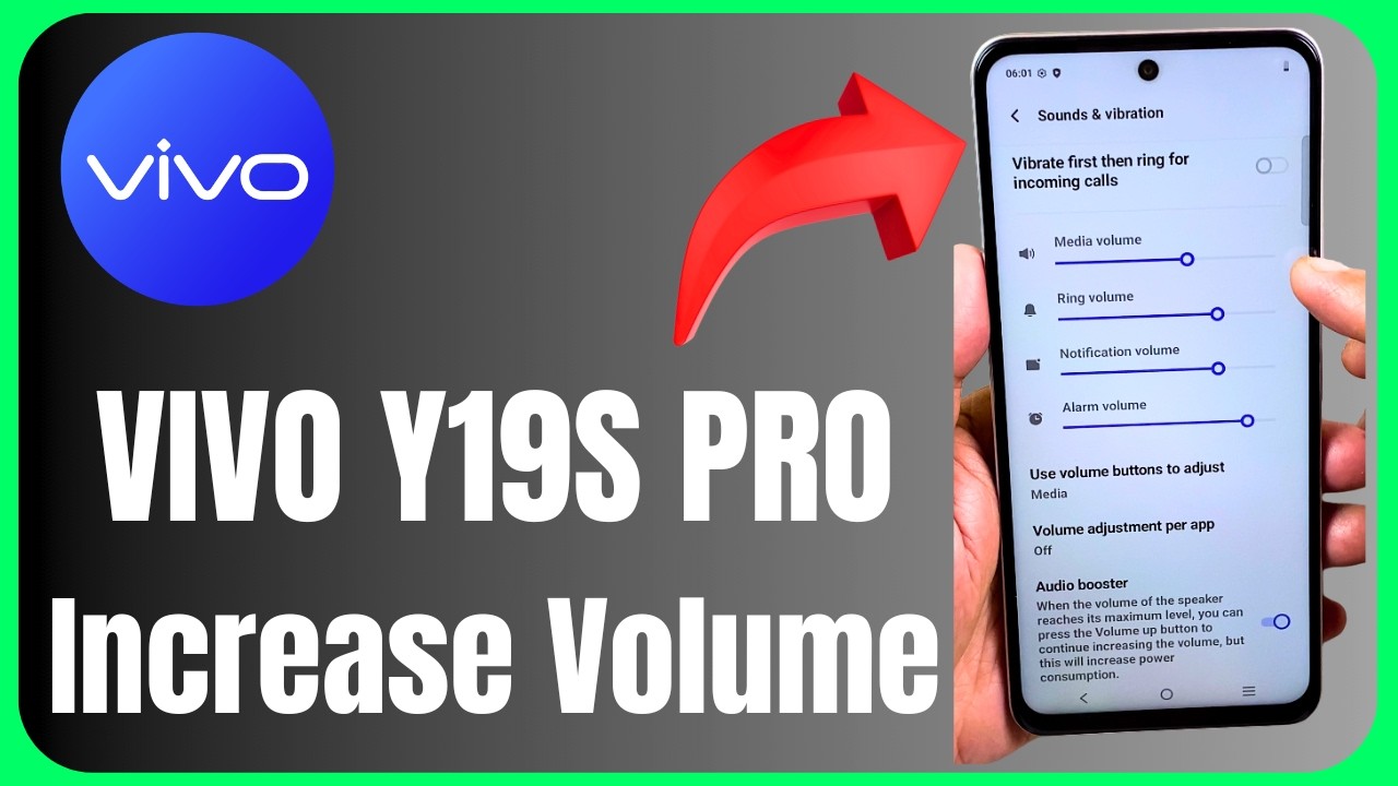 🔊 Vivo Y19s Pro Increase Volume 😱📱 | Sound Boost Settings Tutorial 🔥