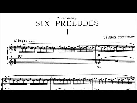 Lennox Berkeley - 6 Preludes, Op. 23 (1944)