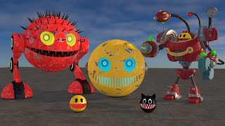 Download lagu Pacman vs Monsters Compilation | Pacman Universe – Creative Robot Pacman Project mp3