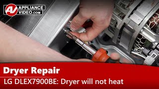 Dryer Repair: Will Not Heat - Blower Thermostat