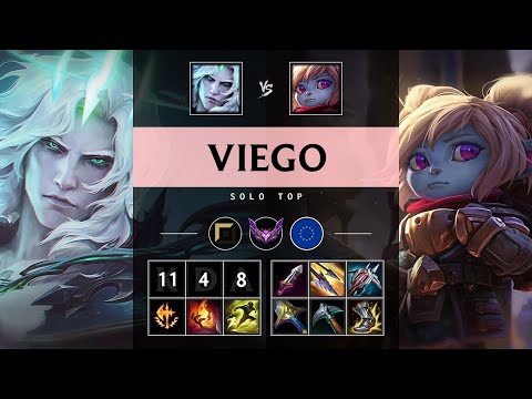 Viego Top vs Poppy - EUW Master Patch 25.S1.2