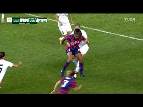 USWNT vs. Uzbekistan: Segundo Gol de Catarina Macario - Apr. 12, 2022