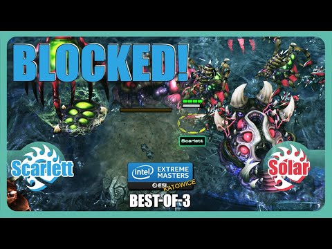 StarCraft 2: Nydus Changeling BLOCK - Solar (Z) vs. Scarlett (Z) - IEM Katowice 2024 Group A