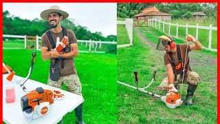 Subindo o Nível das minhas Ferramentas - Roçadeira FS 161 Stihl