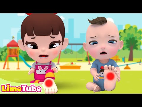 The Boo Boo Song | Super Lime And Toys Nursery Rhymes & Kids Songs