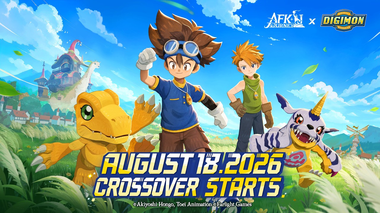 Video de YouTube: AFK Journey anuncia un evento colaborativo con Digimon Adventure