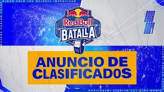 ANUNCIO DE CLASIFICADOS TEMPORADA 2026/2027 | Red Bull Batalla