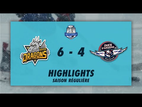 Rouen Dragons 6-4 Angers Dukes - Highlights - Synerglace Magnus League 2022/23