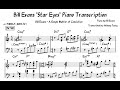 Bill Evans "Star Eyes" Piano Transcription