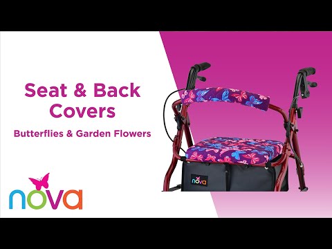 Seat & Back Covers for Rolling Walkers