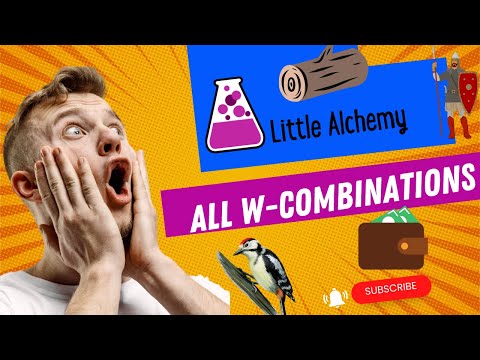 Little Alchemy Full Walkthrough of All Possible W-Combinations |Elements