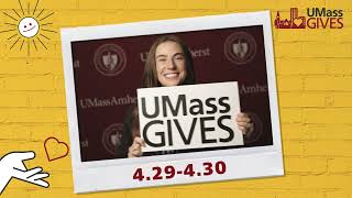 Get ready for UMassGives 2026 – April 29 & 30