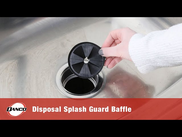 Cleaning the Rubber Flange of Garbage Disposal