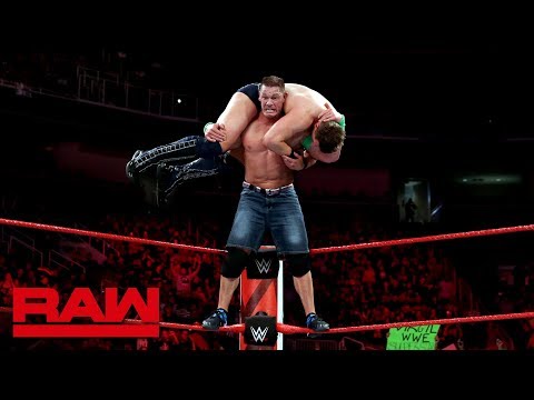 John Cena vs. The Miz - Loser Enters the Elimination Chamber First: Raw, Feb. 12, 2018