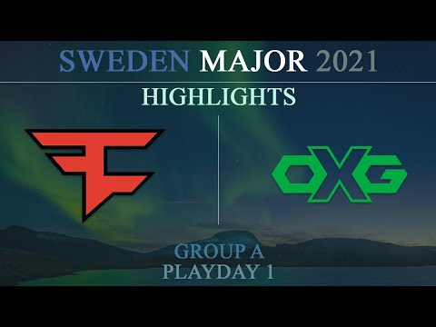 FaZe vs OXG @Bank Highlights | Six Sweden Major 2021 |  Playday 1