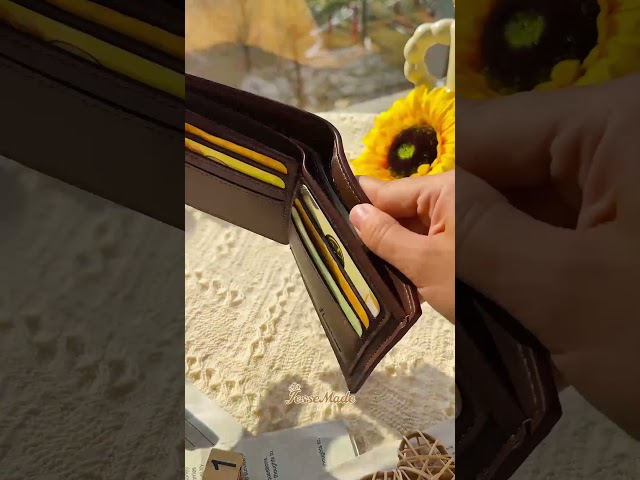 Vídeo relacionado con Glimmerday Cartera Personalizada para Hombre con Foto Grabado Nombre, RFID para Papá - Regalo de San Valentín para Novio, Esposo