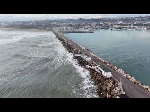 Porto di Giulianova - Molo Sud_17-12-2025 - #drone #dji #djimini5pro #abruzzo #italy
