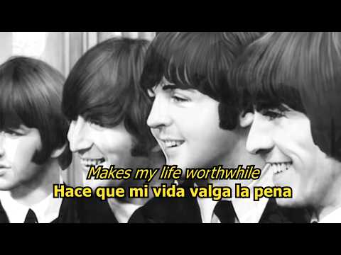 To know her is to love her - The Beatles (LYRICS/LETRA) [Original]