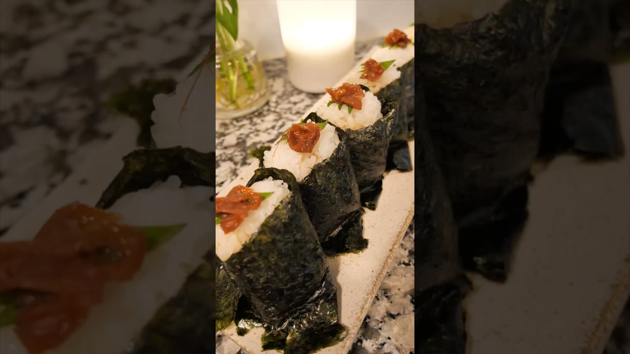 【お弁当作り】1分で見る！おかかおむすび #Shorts #お弁当 #obento