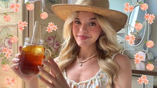 ASMR Southern Belle Pampers You + Neighbourhood Gossip 🍑🌾 (accent roleplay)