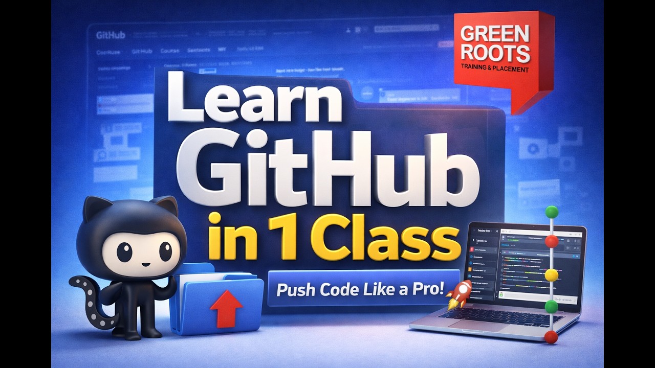 GitHub Full Course for Beginners | Learn Git & GitHub in 1 Video 🚀 | Green Roots