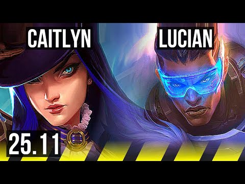 CAITLYN & Xerath vs LUCIAN & Elise (ADC) | 66k DMG | KR Diamond | 25.11