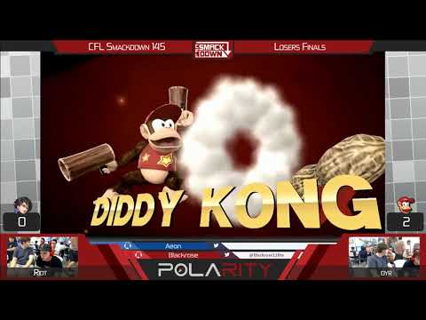 CFL Smackdown 145 WiiU - Riot (Bayonetta) vs Dyr (Diddy Kong) - Losers Finals