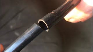 EXPANDING “plastic pipe” vinyl fuel line