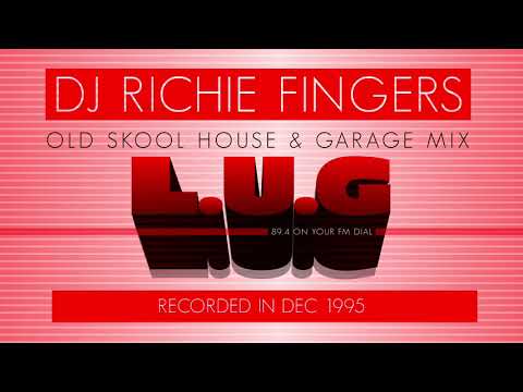 DJ Richie Fingers | Old Skool House & Garage Mix | London Underground FM 89.4 | 1995 Christmas Set