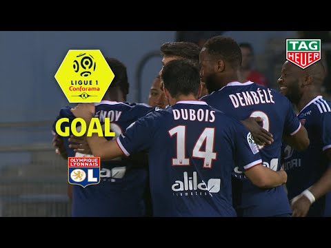 Goal Maxwel CORNET (6') / Nîmes Olympique - Olympique Lyonnais (2-3) (NIMES-OL) / 2018-19