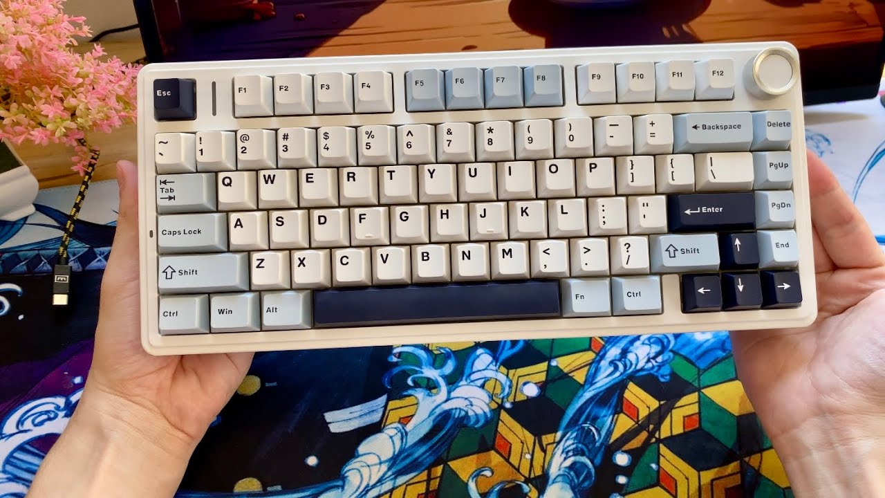 Melhor Teclado até 300 que já testei do Aliexpress - AULA F75