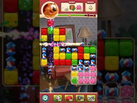 Toon Blast 2880 - 2889 No Boosters ??!! 🌛 🌞 🌜