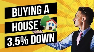 How to Buy a House With Only 3.5% Down