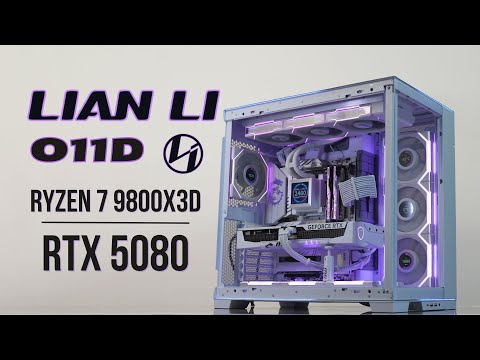 Full Lian Li O11 Dynamic White 4K Gaming Build | Ryzen 7 9800X3D | RTX 5080