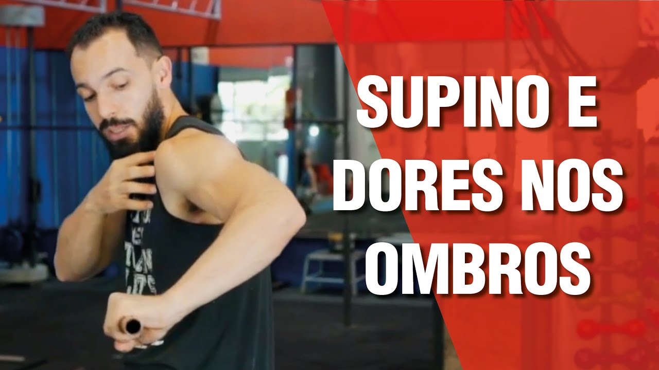 Supino e dores nos ombros.