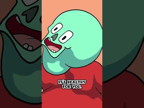 #DailyZombie has a good message about moderation on #NoDietDay. | #Zombie #Cartoon #Shorts