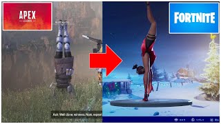 【APEX】シーズン9でフォートナイトのエモートが追加される！【エーペックスレジェンズ】