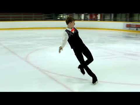 Nikita Nikitin lyhytohjelma, Järvenpää, 11-12.10.2025, SM-Noviisit, Pojat