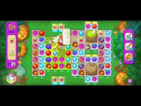 Gardenscapes Level 4091 (Purple Level - Super Hard Level) NO BOOSTER